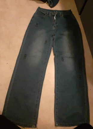 Pantalon large avec lettre h dessus, marque: Porter, état: Très bon état, taille: S / 36 / 8, 3,00 €, 3,85 € Protection acheteurs incluse