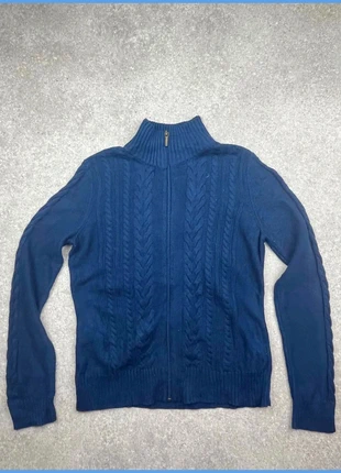 💥 Gilet à fermeture éclair Chaps en maille 💥, marke: CHAPS, zustand: Sehr gut, größe: M, 15,00 €, 16,45 € inklusive Vinted-Käuferschutz