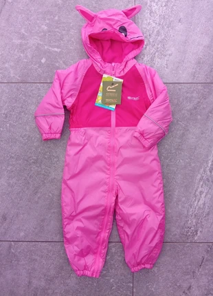 Combinaison de pluie fille Regatta molletonnée taille 18-24 mois, marque: Regatta, état: Neuf avec étiquette, taille: 18-24 mois / 86 cm, 22,00 €, 23,80 € Protection acheteurs incluse