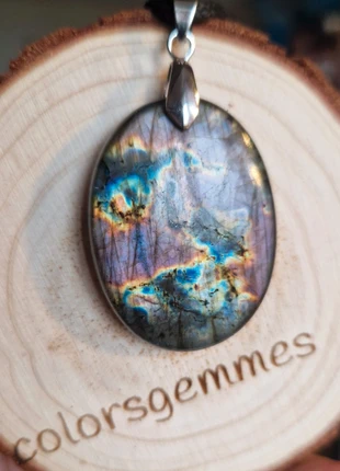 Pendentif labradorite, brand: labradorite, condition: Very good, €12.00, €13.30 includes Buyer Protection Pro