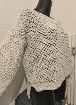 Pull ajouré oversize Made in Italy taille 42/44, marque: Made In Italy, état: Très bon état, taille: XXL / 44 / 16, 10,00 €, 11,20 € Protection acheteurs incluse