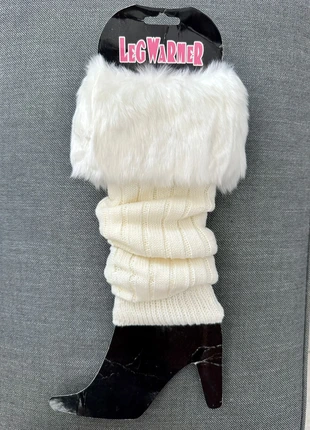 Guêtres jambières Blanc crème style princesse y2k, marque: Fashion, état: Très bon état, taille: Taille unique, 7,00 €, 8,05 € Protection acheteurs incluse