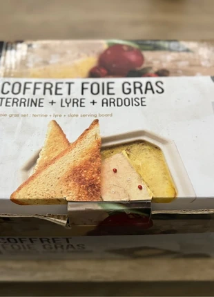 🥂 Coffret Foie Gras S&D – Terrine + Lyre + Ardoise (neuf), fête, Noël, saint Sylvestre réveillon, marque: S&D, état: Neuf avec étiquette, 15,00 €, 16,45 € Protection acheteurs incluse