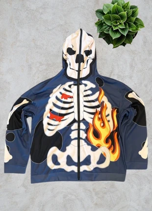 Men’s Skeleton Hoodie with Fire Print XL Streetwear, brand: Romwe, condizioni: Nuovo con cartellino, taglia: XL, €27.99, €30.09 include la Protezione acquisti