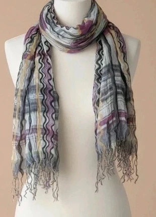 Foulard Zigzag Multicolore – Neuf - 173×50 cm -, marca: Tendance, estado: Nuevo sin etiquetas, 6,90 €, 7,95 € Protección al comprador incluida