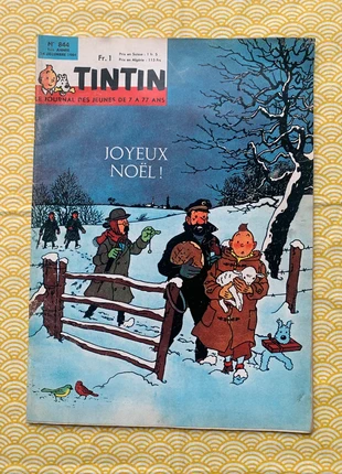Ancien Journal de Tintin - 1964 - Superbe couverture de Hergé, marke: HERGÉ, zustand: Gut, 20,00 €, 21,70 € beinhaltet Vinted-Käuferschutz Pro