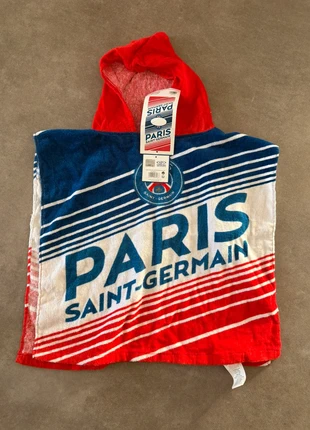 Poncho de bain PSG enfant/ Neuf / serviette / bébé, marca: Paris Saint-Germain, estado: Novo com etiquetas, €12.00, €13.30 inclui Proteção do Comprador Pro