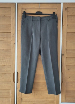 Pantalon droit 7/8 gris chiné Promod neuf– taille 42 – chic, bureau, élégant et confortable, brand: Promod, condizioni: Nuovo senza cartellino, taglia: XL / IT 46 / EU 42, €18.00, €19.60 include la Protezione acquisti