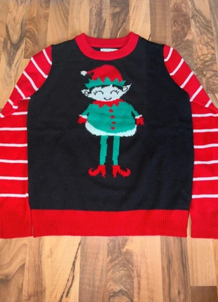 Weihnachtspulli, marke: Primark, zustand: Sehr gut, größe: XS / 34 / 6, 4,00 €, 4,90 € inklusive Vinted-Käuferschutz