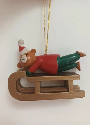 Decoration de sapin de noel vintage en bois fait main. Tres bon etat., marque: Vintage, état: Très bon état, 9,00 €, 10,15 € Protection acheteurs incluse