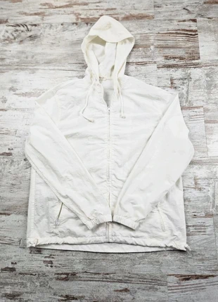 Veste coupe vent à capuche jacket légère vintage homme john galt taille S crème, merk: John Galt, staat: Goed, maat: S, € 10,00, € 11,20 inclusief Kopersbescherming