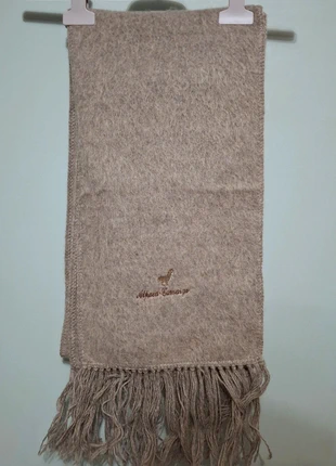 Echarpe artisanale péruvienne grise en laine d’alpaga ~190 cm, merk: Alpaca Camargo, staat: Nieuw zonder prijskaartje, € 29,00, € 31,15 inclusief Kopersbescherming