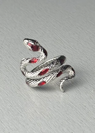 Bague Chrome Red Snake en acier inoxydable, brand: CHROME, condition: Very good, size: Adjustable, €10.00, €11.20 includes Buyer Protection