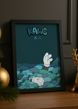 Cadre Premium kaws 6 13x18, marque: Kaws, état: Neuf avec étiquette, 12,90 €, 14,25 € Protection acheteurs (Pro) incluse