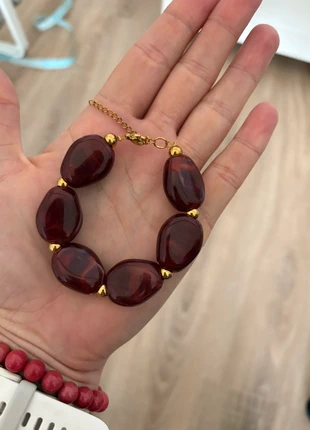 Red balls armband Stainless steel, merk: My Jewellery, staat: Nieuw zonder prijskaartje, € 8,99, € 10,14 inclusief Kopersbescherming Pro