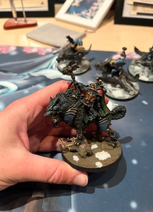 Wolf captain on Thunderwolf, marque: Games Workshop, état: Très bon état, 25,00 €, 26,95 € Protection acheteurs incluse