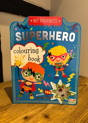 Superhero Colouring & Sticker Book 🦸🏼, condition: New with tags, £2.00, £2.80 includes Buyer Protection