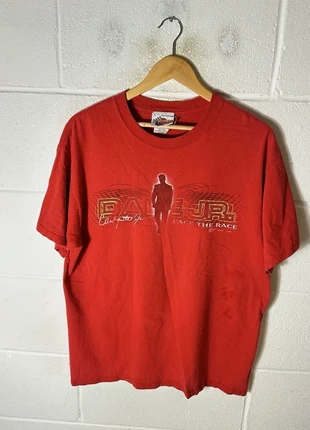 Vintage Dale Earnhardt Jr Shirt Mens Large Red Nascar Racing Face The Race Y2K, brand: Chase Authentics, condition: Good, size: L, £20.00, £21.70 includes Buyer Protection Pro