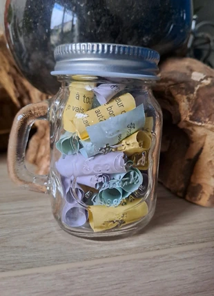 Petite jarre cadeau à citations inspirantes - état neuf, condition: New without tags, €4.50, €5.43 includes Buyer Protection