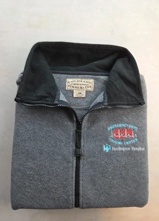 colorado timberline veste polaire zippée homme s/m gris broderie hôpital 🧵, marca: Vintage Dressing, estado: Muito bom, tamanho: M, €10.00, €11.20 inclui Proteção do Comprador