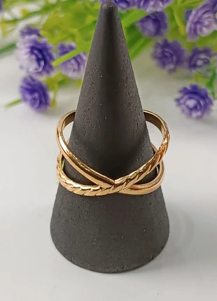 Bague doré ajustable - Neuve ZAG - acier inoxydable, marca: ZAG, estado: Novo sem etiquetas, tamanho: Ajustável, €6.00, €7.00 inclui Proteção do Comprador