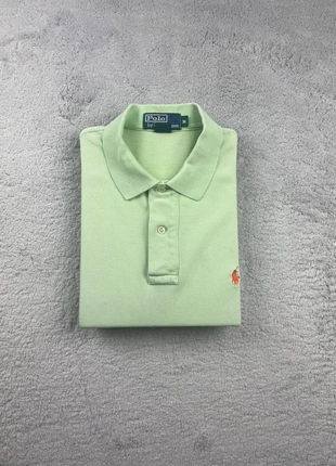 Polo manche courte - Polo Ralph Lauren - Couleur Vert logo brodé Orange - Taille M Homme, marca: Polo Ralph Lauren, estado: Muito bom, tamanho: M, €16.90, €18.45 inclui Proteção do Comprador