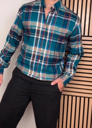 Franceschini Chemise Vintage Carreaux Multicolores Homme Taille 43/17 Très Bon État, brand: Franceschini, condition: Very good, size: XL, €16.00, €17.50 includes Buyer Protection Pro