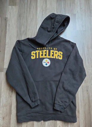Sweat à capuche rétro vintage Reebok NFL Pittsburgh Steelers Logo Étoiles Rétro T. M, brand: Reebok, condition: Very good, size: M, €30.00, €32.20 includes Buyer Protection