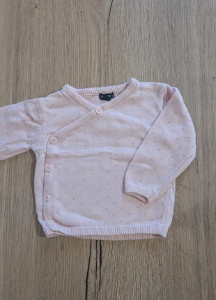 Gilet rose à petits pois Kiabi bébé fille 🩷, marque: Kiabi, état: Très bon état, taille: 6-9 mois / 68 cm, 2,00 €, 2,80 € Protection acheteurs incluse