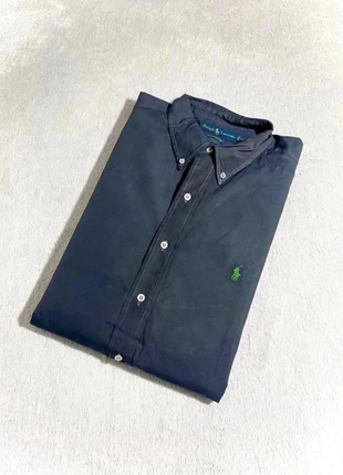 Chemise Ralph Lauren bleu marine  / Chemise manches longues / Chemise casual chic - Taille XL, merk: Ralph Lauren, staat: Heel goed, maat: XL, € 26,10, € 28,11 inclusief Kopersbescherming