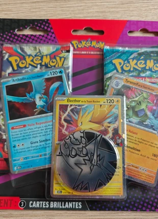 Pokémon : pack 2 boosters team rocket, marke: Pokémon, zustand: Neu, mit Etikett, 12,00 €, 13,30 € inklusive Vinted-Käuferschutz