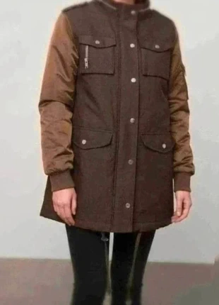 Veste / Parka Mango – Kaki – Très Bon État – Doublure, brand: Mango, condition: Very good, size: M / 38 / 10, €15.00, €16.45 includes Buyer Protection