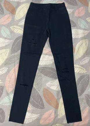 Pantalón vaquero elástico negro, marque: Local, état: Neuf sans étiquette, taille: M / 38 / 10, 14,00 €, 15,40 € Protection acheteurs incluse