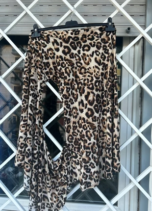 Tubino leopardato monospalla, zustand: Neu, größe: Einheitsgröße, 5,00 €, 5,95 € inklusive Vinted-Käuferschutz