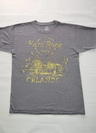 T-shirt Hard Rock Café Orlando Usa jaune - gris limited edition Taille M, brand: Hard Rock, condition: Very good, size: M, €20.00, €21.70 includes Buyer Protection Pro