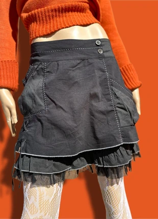 Mini Jupe style y2k cache cache - Taille 42, brand: Cache Cache, condition: Very good, size: XL / 42 / 14, €18.00, €19.60 includes Buyer Protection