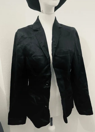 Blazer Armani mai indossato 100% ramiè unisex 90s00s, merk: Armani Exchange, staat: Nieuw zonder prijskaartje, maat: S / 36 / 8, € 17,99, € 19,59 inclusief Kopersbescherming