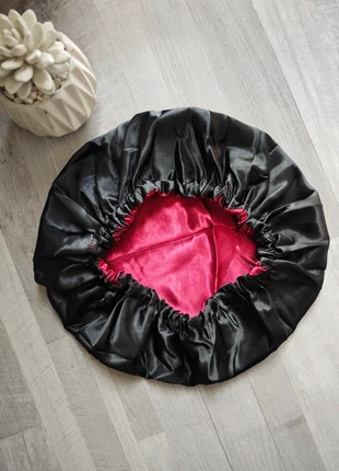 🌙 Bonnet de nuit en satin 💖 Protection & confort pour tes boucles, merk: Boutique indépendante, staat: Nieuw met prijskaartje, € 9,00, € 10,15 inclusief Kopersbescherming