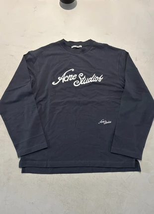 Acne Studios Long Sleeve sweater new big logo cursive, marca: Acne Studios, estado: Novo sem etiquetas, tamanho: M, €109.95, €116.15 inclui Proteção do Comprador