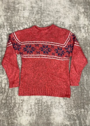 Pull Rouge à motifs Vintage, marque: Vintage Dressing, état: Bon état, taille: S / 36 / 8, 10,00 €, 11,20 € Protection acheteurs (Pro) incluse