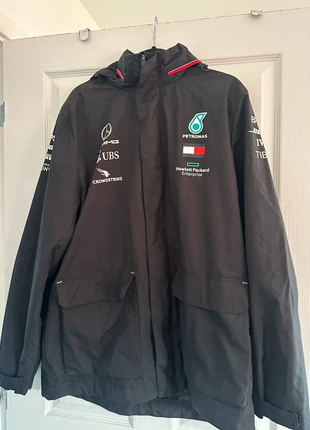 Mercedes-AMG Petronas F1 Team Issue Only Thick Rain Jacket, brand: AMG Petronas, condition: Very good, size: XL, £70.00, £74.20 includes Buyer Protection