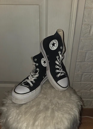 Baskets Converses à plateforme noirs, pointure 39, bon état !, brand: Converse, condition: Good, size: 39, €18.00, €19.60 includes Buyer Protection
