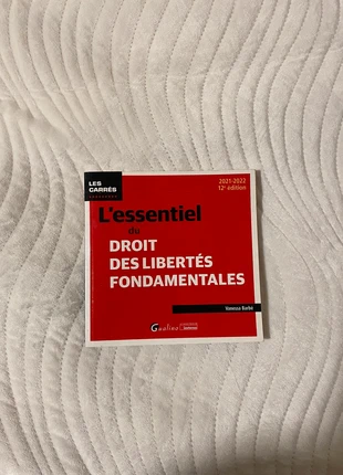 L'essentiel du droit des libertés fondamentales, condizioni: Nuovo senza cartellino, €5.00, €5.95 include la Protezione acquisti