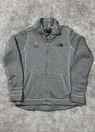 Grijze The North Face fleece jas met volledige rits en warme sherpa binnenkant – maat M, merk: The North Face, staat: Heel goed, maat: M, € 24,95, € 26,90 inclusief Kopersbescherming