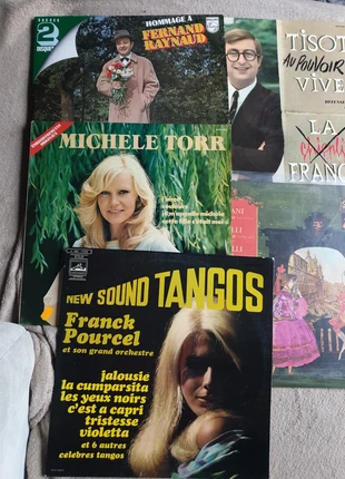Lot de 5 vinyles 33 tours vintage, état: Très bon état, 3,00 €, 3,85 € Protection acheteurs incluse