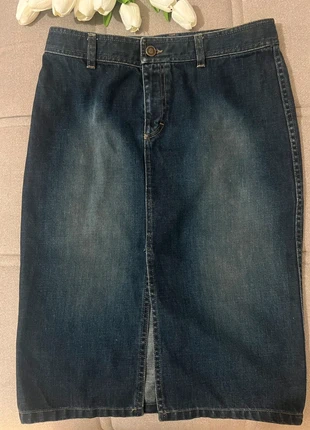 Jupe en jean Gucci avec fentes, marke: Gucci, zustand: Sehr gut, größe: M / 38 / 10, 250,00 €, 263,20 € inklusive Vinted-Käuferschutz