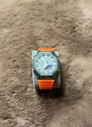 Casio G-Shock GA-2100SKE-8A – Orange / Vert, marque: CASIO, état: Neuf avec étiquette, taille: Taille unique, 25,00 €, 26,95 € Protection acheteurs incluse
