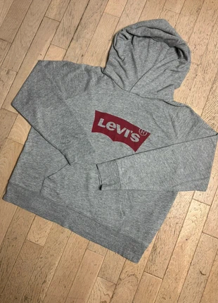 Sweat à capuche Hoodie Levi’s gris femme taille XL, brand: Levi's, condition: Very good, size: XL, €12.00, €13.30 includes Buyer Protection