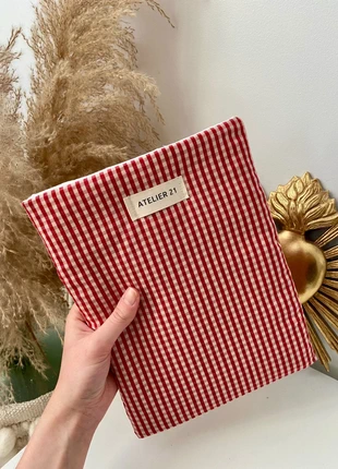 Etui / pochette à livres faite à la main en couture, brand: Boutique indépendante, condition: New without tags, €10.00, €11.20 includes Buyer Protection