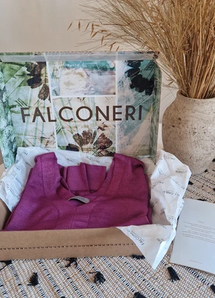 Maglia Falconeri 100% cashmere ultralight con scollo a V, marque: Falconeri, état: Très bon état, taille: S / 36 / 8, 60,00 €, 63,70 € Protection acheteurs incluse